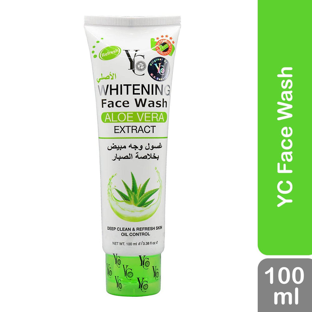 Yc Whitening Face Wash Aloe Vera Extract 100ml - YehChez.pk