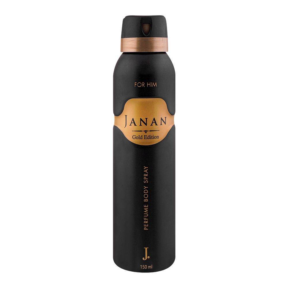 J. Janan Gold Edition Body Spray 150ml - YehChez.pk