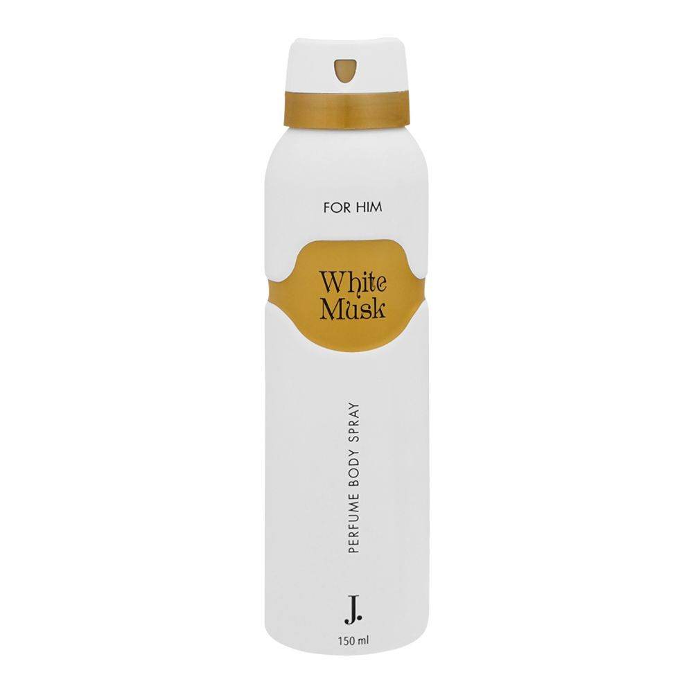 J. White Musk Body Spray 150ml - YehChez.pk