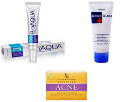 Bioaqua Acne Cream, Mistine Acne Face Wash, Yc Acne Soap (Higher Selling Product Deal) - YehChez.pk