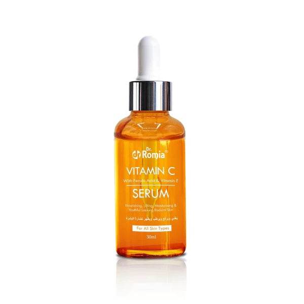 Dr Romia Vitamin C Serum (WITH FERULIC ACID & VITAMIN E) - YehChez.pk