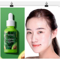 BioAQUA Niacinome Avocado Extract Elasticity Hydration Moisturizing Face Serum 30ml - YehChez.pk
