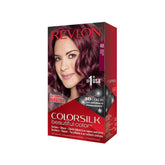 Revlon Colorsilk hair color box, shade 48, deep auburn, permanent, no ammonia