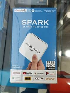 Spark 8k ultra android box 8/128 smart Android tv box - YehChez.pk