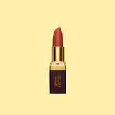 Genny 333 lipstick with frost finish, dark red-brown tube