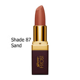 Lipstick in gold case with nude sand bullet, Shade 87