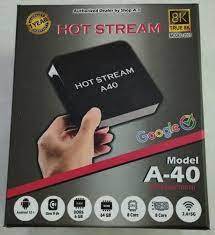 Super fast box 6/64 HOT STREAM A40 smart Android tv box - YehChez.pk