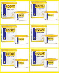 Biocos beauty cream jar and box pack (set of 6)