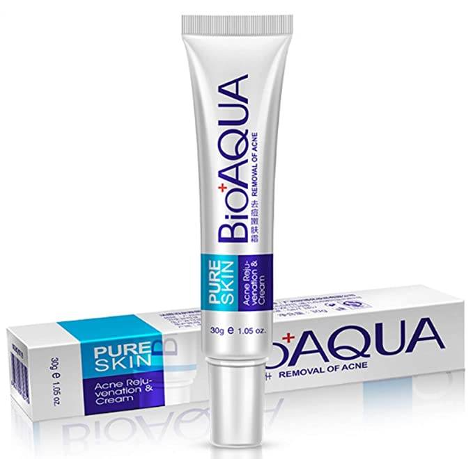 BioAqua Acne Cream Anti-Wrinkle Removal Scar Blemish Marks Removal Unisex - YehChez.pk
