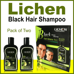 Lichen Professional Black Hair Return Soon Black Shampoo 200ml - YehChez.pk