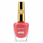 Genny Color Expert nail polish, shade 352, coral-pink bottle