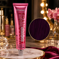 Framesi 3NP dark chestnut hair color tube, upright with color circle label