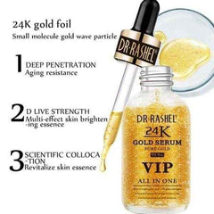Dr Rashel 24k Gold Serum Pure Gold 50ml DRL-1427 - YehChez.pk