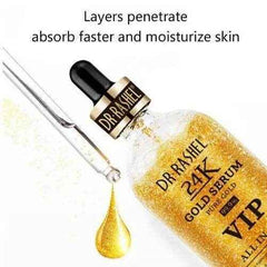 Dr Rashel 24k Gold Serum Pure Gold 50ml DRL-1427 - YehChez.pk