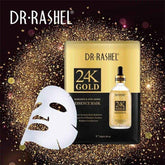 Dr Rashel 24K Gold Radiance & Anti Aging Essence Mask DLR-1482 (05 Mask) - YehChez.pk