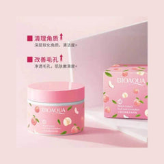 BIOAQUA Peach Extract Exfoliating Gel Face Cream 140Gm - YehChez.pk