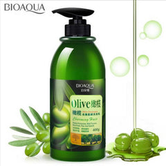 Bioaqua Natural Extraction Olive Anti Dandruff Silky Shampoo 400ml - YehChez.pk