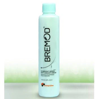 Bremod developer bottle, 30 volume, 100 ml, light blue plastic with screw cap