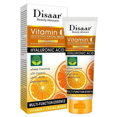 DISAAR Vitamin C Glowing Facial Wash Hyaluronic Acid Multi Function 100ml DS51991 - YehChez.pk