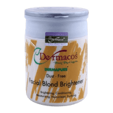 Dermacos Dermapure Facial Blond Brightener jar, light blue lid, 500g