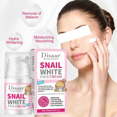 Disaar Snail White Face Cream 60ml - YehChez.pk