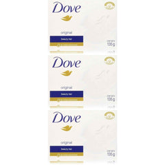 Dove original beauty bar soap, pack of 3 bars, 135 g each
