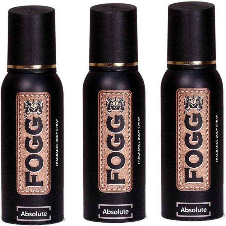 Fogg Absolute Body Spray 120ml (Pack of Three) - YehChez.pk