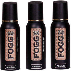 Fogg Absolute Body Spray 120ml (Pack of Three) - YehChez.pk
