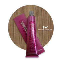 9W Framesi Hair Color 60ml Very Light Blonde Ash