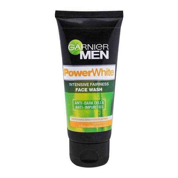 Garnier Men Power White Intensive Fairness Face Wash 100ml - YehChez.pk