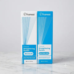 Framesi hair straightening system Regular & Neutralizer boxes, 280 ml each