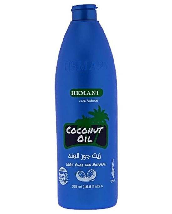 Hemani Coconut Hair Oil 500ml - Blue - YehChez.pk