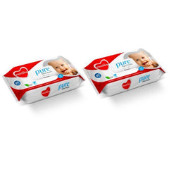 Mechico Pure Baby Wipes (Pack of 80 Wipes) - YehChez.pk