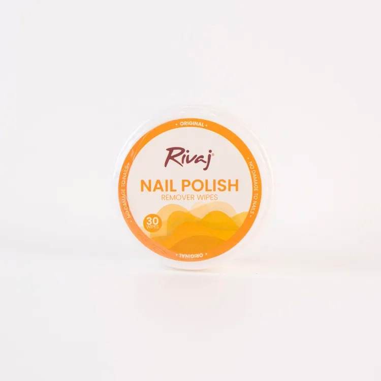 Rivaj Nail Polish Remover Wipes Original 30Pcs - YehChez.pk