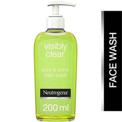 Neutrogena Visibly Clear Pore & Shine Daily Wash 200ml - YehChez.pk