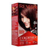 Revlon ColorSilk hair color box, shade 47 medium rich brown, 59 ml