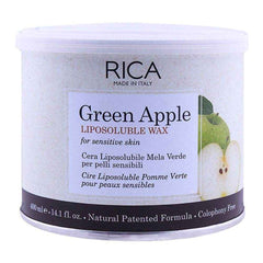 Rica Green Apple Sensitive Skin Liposoluble Wax 400ml - YehChez.pk