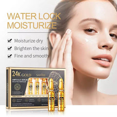 SADOER 24K Gold Moisturizing Ampoule Face Care Serum 2ml x 7pcs SD31943 - YehChez.pk