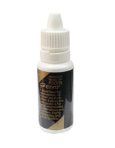 Eye makeup fixer liquid with white dropper cap, Genny
