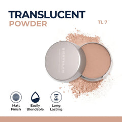 Kryolan Translucent Loose Powder 60g (All Shades)