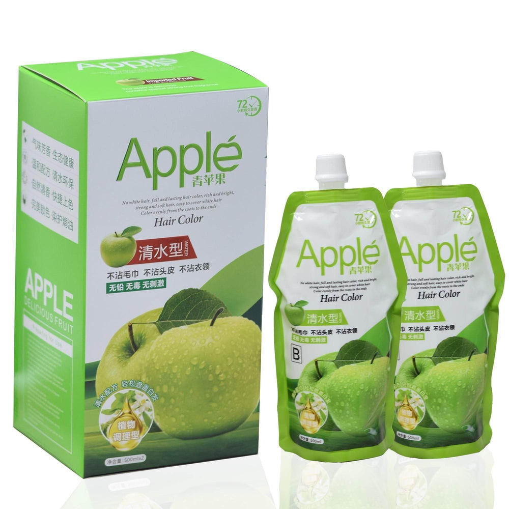 Apple Hair Color Natural Black Shade 1000ml - YehChez.pk