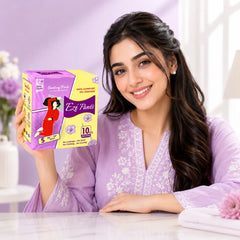Ezi Pants Pack of 10 Period Panty For Women - Ultra Absorbent Sanitary Pants (All Variants)