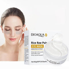 BioAqua Eye Mask Rice Raw Pulp 80Gm - YehChez.pk