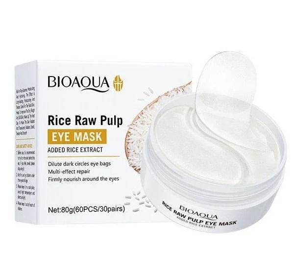 BioAqua Eye Mask Rice Raw Pulp 80Gm - YehChez.pk