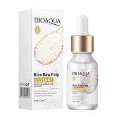 BIOAQUA Rice Raw Pulp Essence Hyaluronic Acid Serum 15ml - YehChez.pk