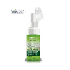 Biocos Cleansing Mousse Face Wash Aloe Vera 120ml - YehChez.pk