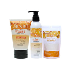BNB Bright up Vitamin C KIT ( Face wash+Polisher+ Mask) - YehChez.pk