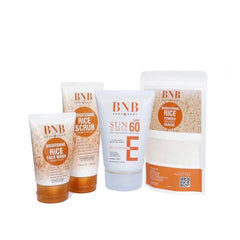 BNB Radiance Resurgence Bundle (Rice Extract Kit + Vitamin E SPF60) - YehChez.pk