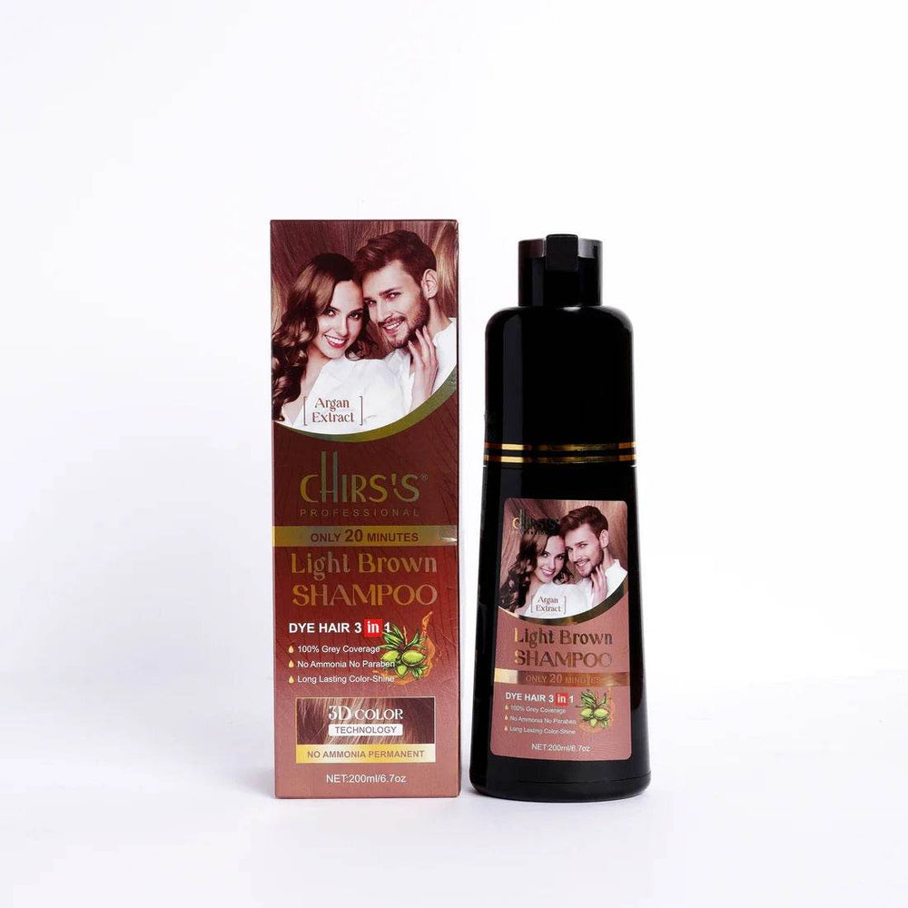 Chirss Light Brown Shampoo Pump CH0058 200ml - YehChez.pk