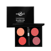 Christine Blush On 4 Color Kit #01 - YehChez.pk